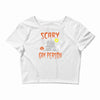 scary gay person Crop Top