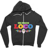 loco coco skul Zipper Hoodie