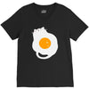 eggcat V-Neck Tee