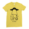 ufo zone Ladies Fitted T-Shirt