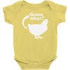 chicken butt Baby Onesie