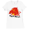 bad bull Ladies Fitted T-Shirt