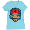 music boy Ladies Fitted T-Shirt