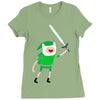 adventure time legend of zelda link Ladies Fitted T-Shirt