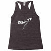 born to dart pfeil arrow bullseye triple double 180 club profi Racerback Tank