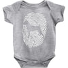 boxer fingerprint Baby Bodysuit