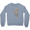 marilyn monroe machine gun gangster 100% cotton Crewneck Sweatshirt