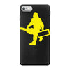 sasquatch guitar gear  funny bigfoot yeti comic monster retro iPhone 7 Case
