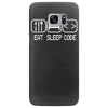 eat sleep code Samsung Galaxy S7 Edge Case