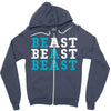 Be A Beast Zipper Hoodie