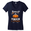 sweet as pumpkin pi Women's V-Neck T-Shirt