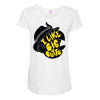 i can not lie Maternity Scoop Neck T-shirt