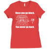black hole Ladies Fitted T-Shirt