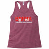big red brrr - frost football Racerback Tank