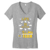 life is better1 Women's V-Neck T-Shirt