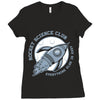 rocket science club Ladies Fitted T-Shirt