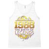 legends are born in 1988 hoodie 5 Tank Top