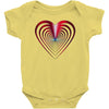 love red best Baby Bodysuit