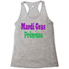 mardi gras princess Racerback Tank
