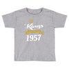 kings are born in 1957 Toddler T-shirt