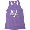 all natural Racerback Tank