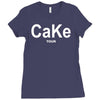 cake tour Ladies Fitted T-Shirt