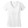 oscar wilde quote girls Women's V-Neck T-Shirt