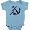 double anchor Baby Onesie
