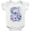 quick brown fox Baby Onesie