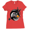 dragon ball shenlong Ladies Fitted T-Shirt