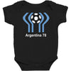 argentina 78 world cup 1978 retro football Baby Bodysuit
