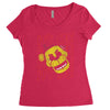 five nights at freddy's it's me golden freddy Women's Triblend Scoop T-shirt