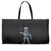 time traveling cyborg Weekender Totes