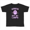 vintage dg506 workin off my lumps best trending Toddler T-shirt