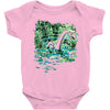 water lilies and nessy Baby Onesie