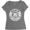 death before decaf Women's Triblend Scoop T-shirt