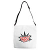 liberty rock radio Adjustable Strap Totes