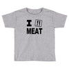 i eat meat Toddler T-shirt