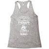I Don't Need Therapy Just to Do Skiing Racerback Tank