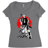 bone head Women's Triblend Scoop T-shirt