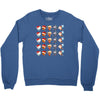 christmas animal Crewneck Sweatshirt