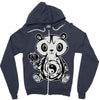 panda (3) Zipper Hoodie