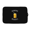 Drinking Buddies Juice Laptop sleeve