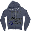 mommys first mothers day Zipper Hoodie