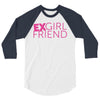 exgirl friend 3/4 Sleeve Shirt
