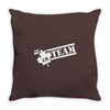 the eh team Throw Pillow