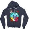 pik pak Zipper Hoodie