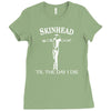 skinhead til i die! Ladies Fitted T-Shirt