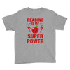 Reading Is My Superpower Youth Tee
