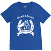 personalised pony horse and rider V-Neck Tee